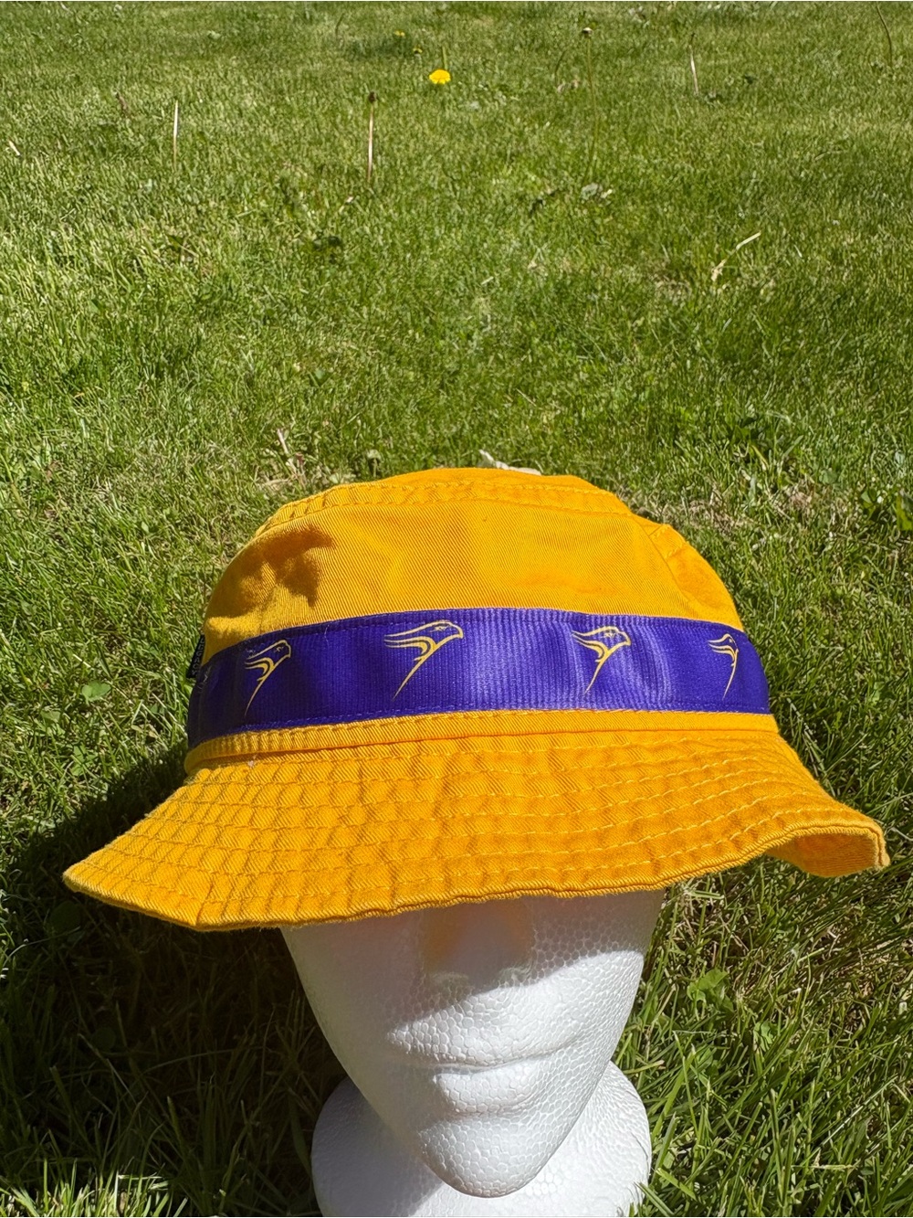Wilfred Laurier University Yellow Bucket Hat men’s L/XL